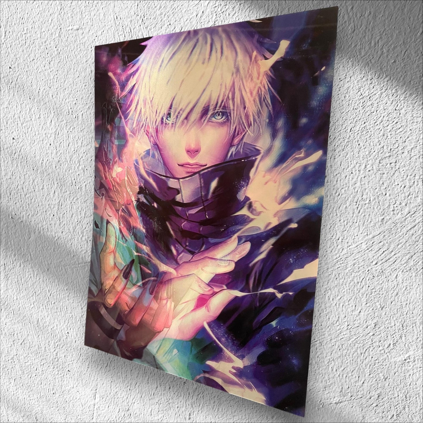 3D poster  3 phases ,  poster, 3D , anime