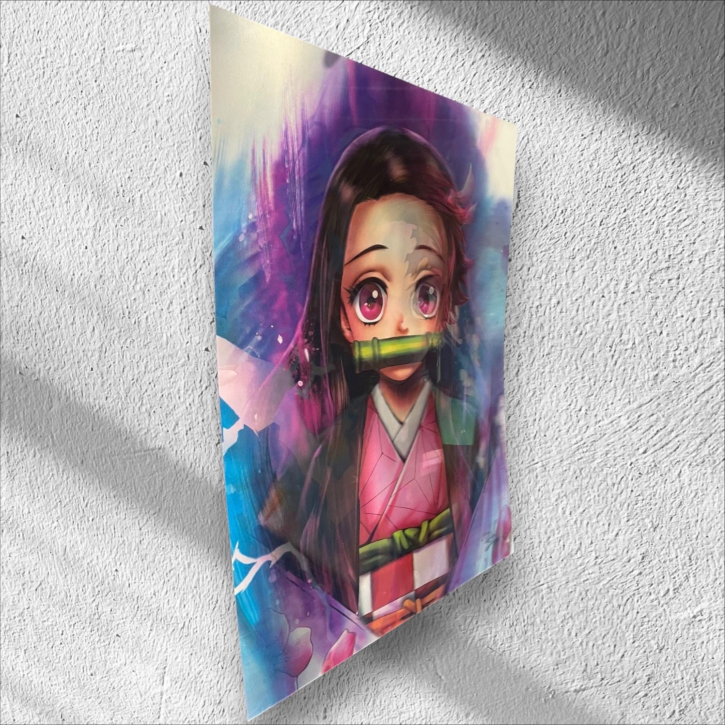 3D poster  4 phases ,  poster, 3D , anime