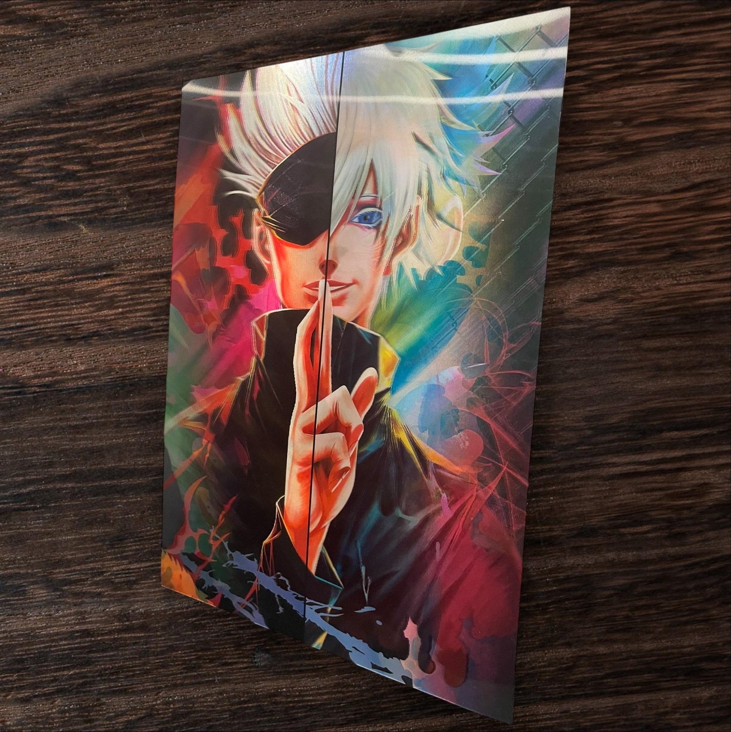 3D poster  3 phases ,  poster, 3D , anime