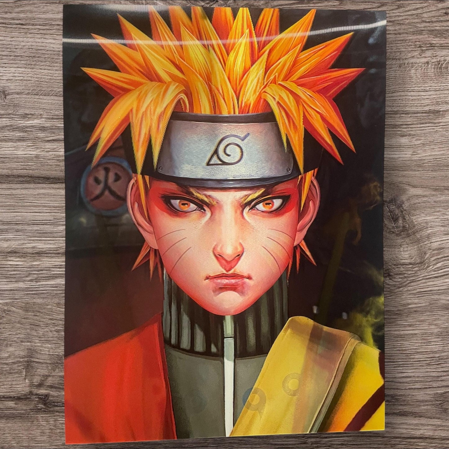 3D poster  2phases ,  poster, 3D , anime