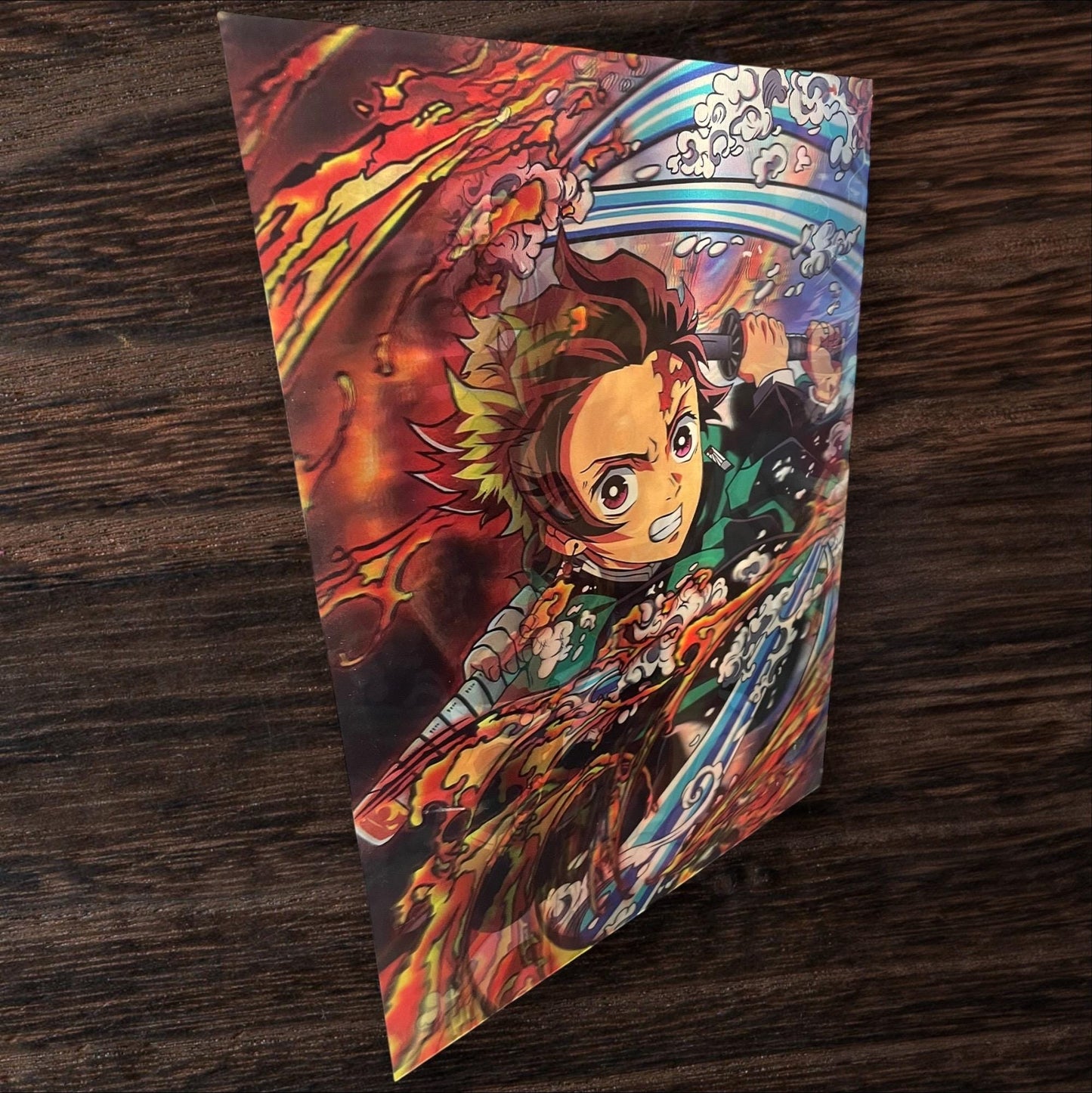 3D poster  3 phases ,  poster, 3D , anime