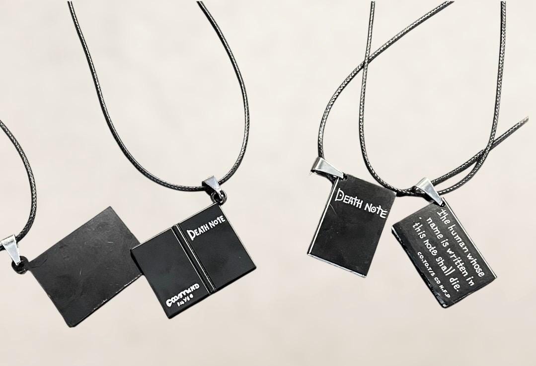black book necklaces