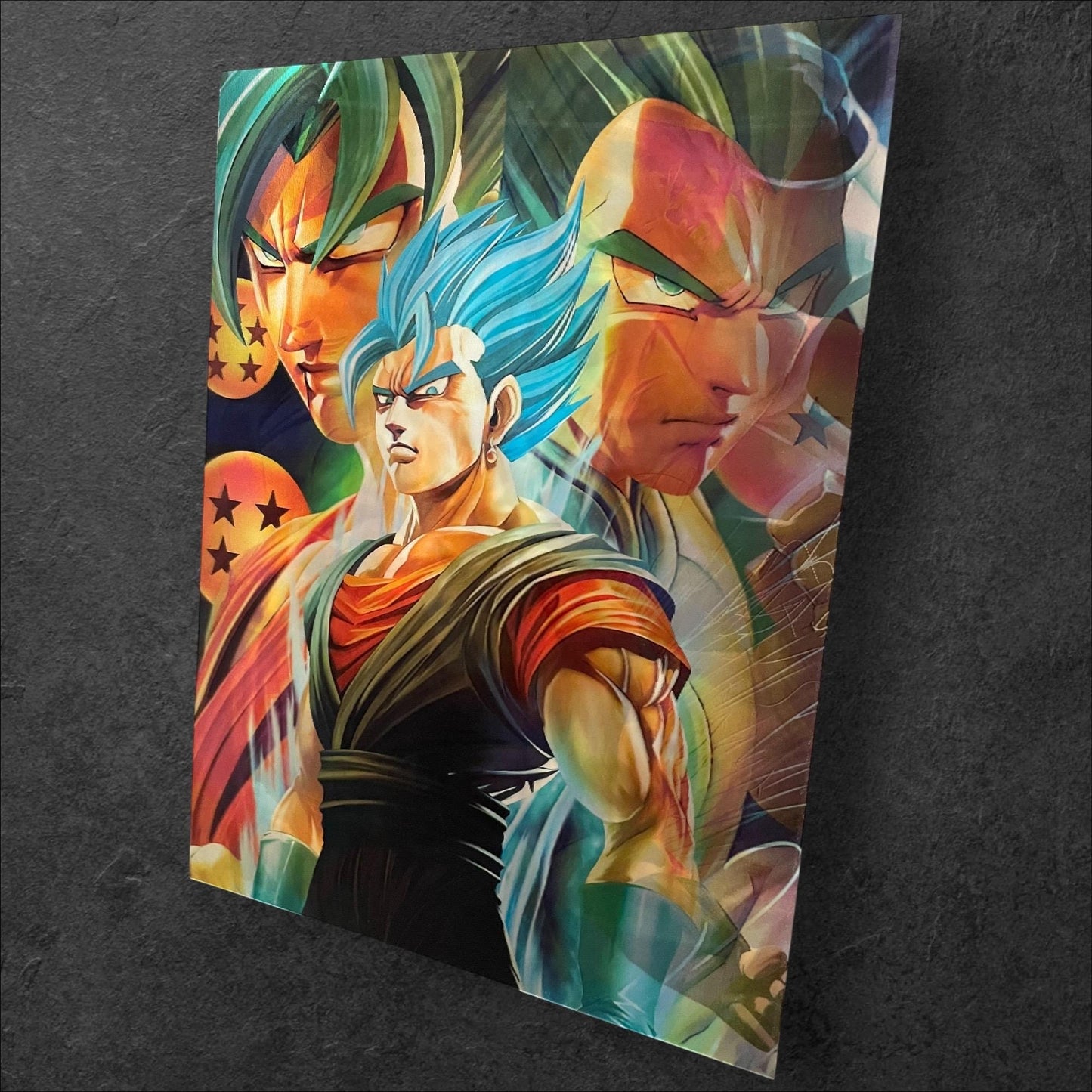 3D Anime Poster: Dynamic 3-Phase Design