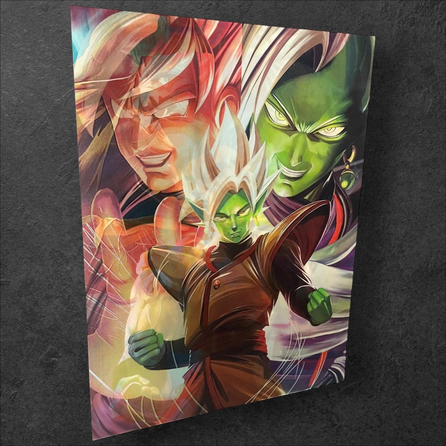 3D Anime Poster: Dynamic 3-Phase Design