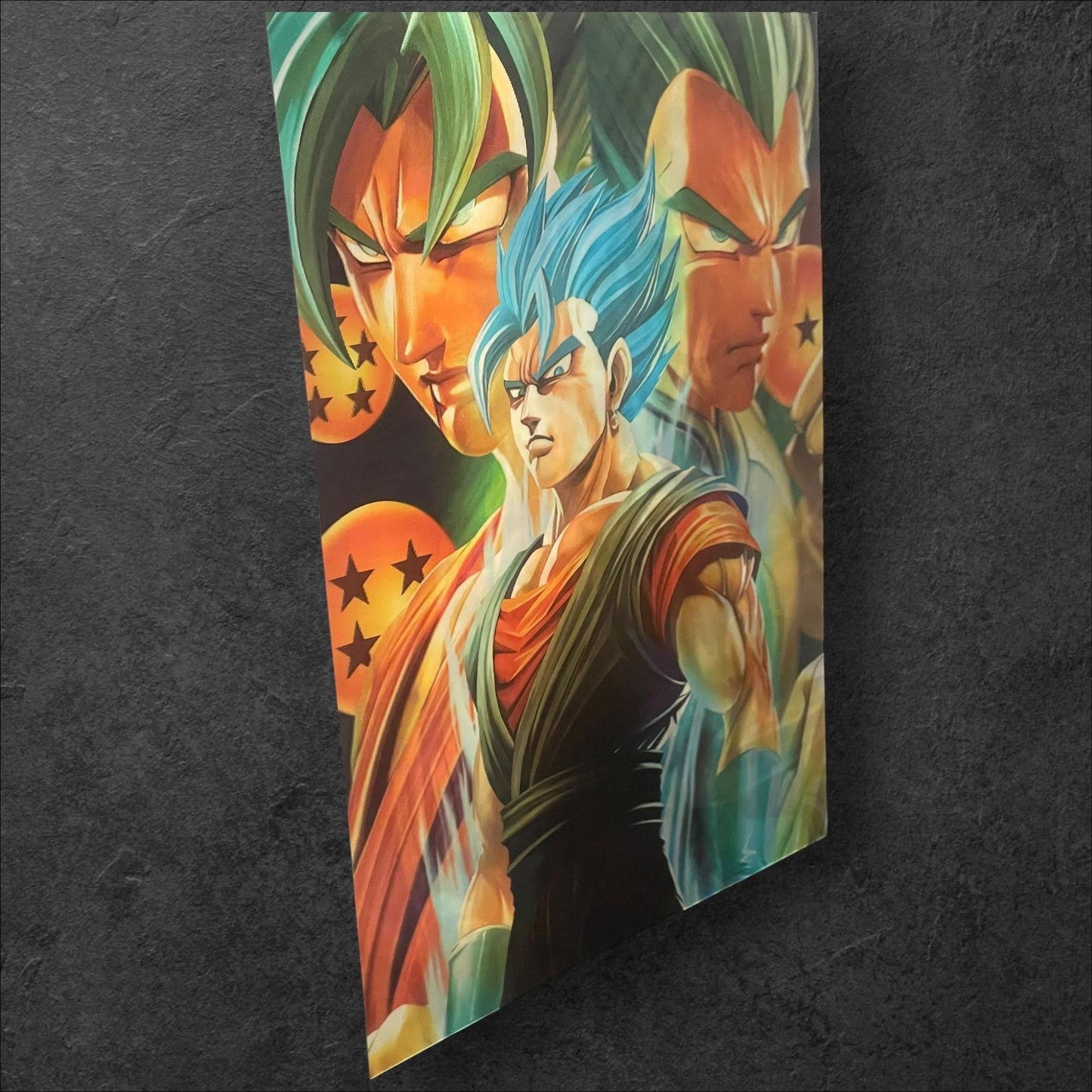 3D Anime Poster: Dynamic 3-Phase Design
